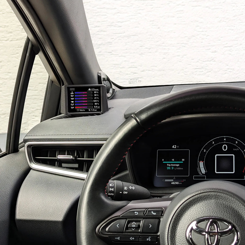CANChecked MFD28 Display for GR Corolla